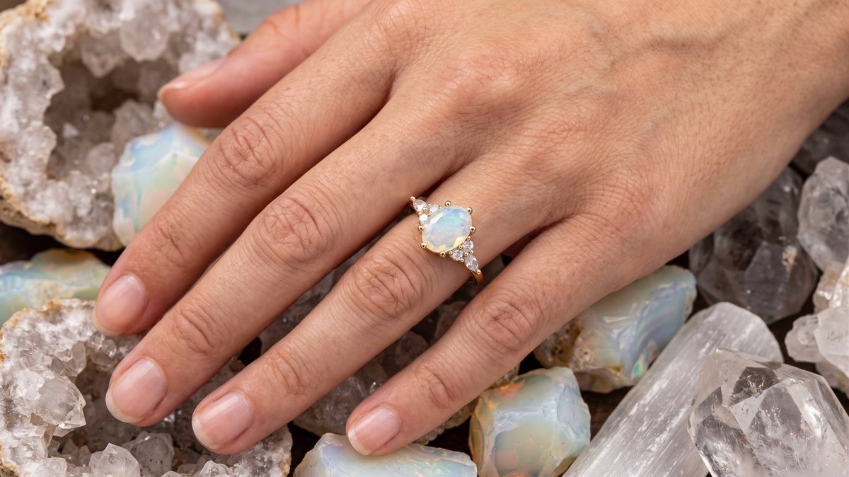 Bague Aigue-marine