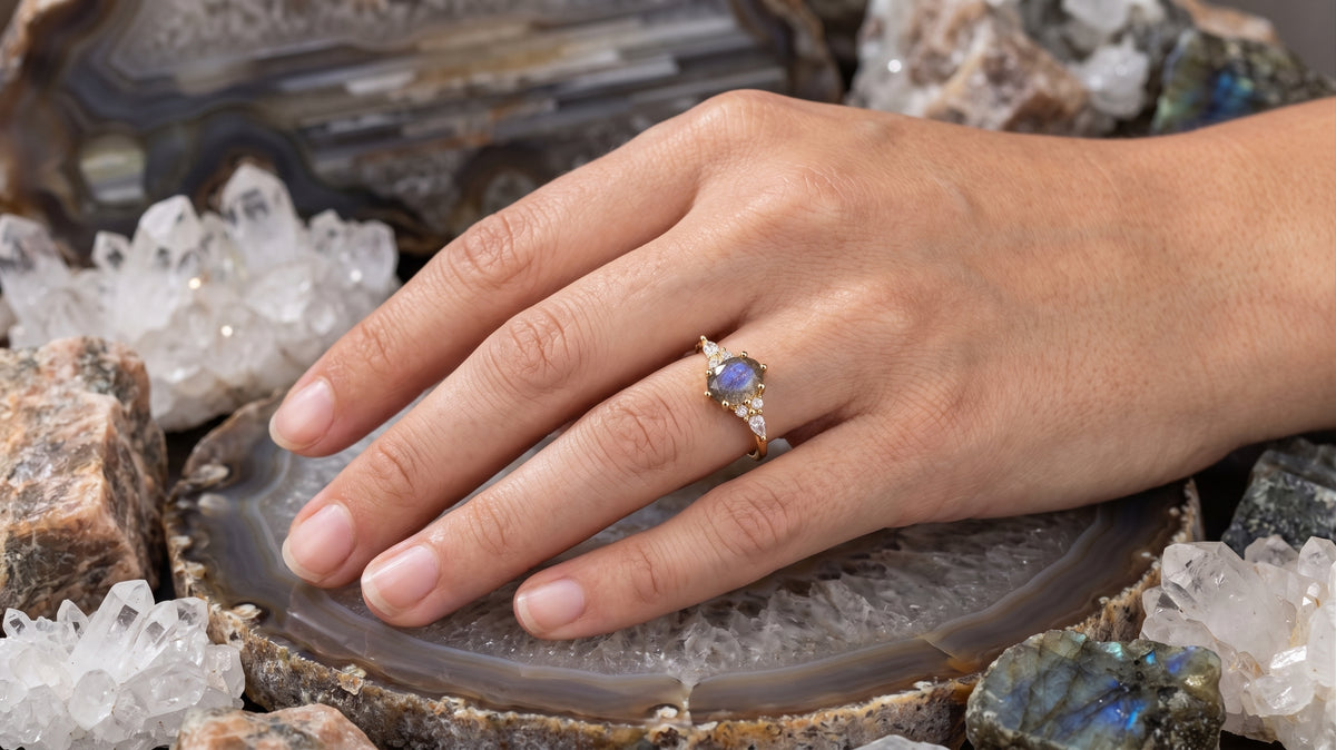 Bague Labradorite