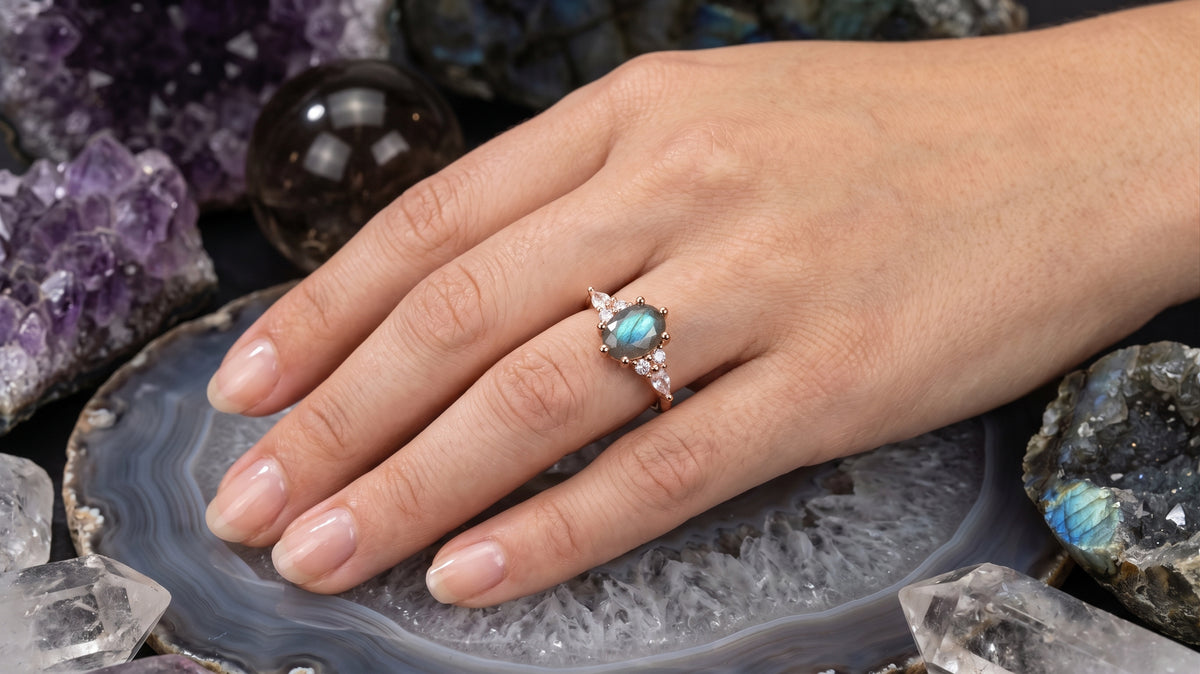 Bague Labradorite
